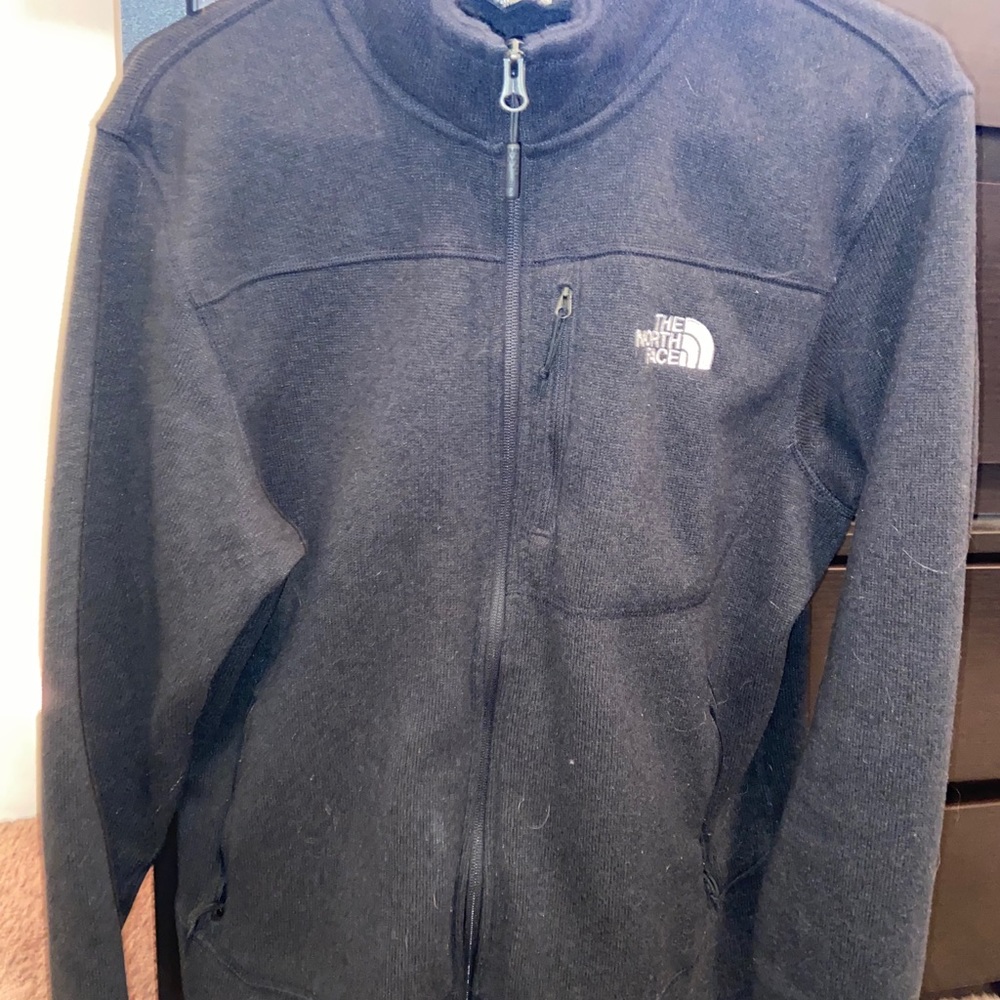 North face zip up.